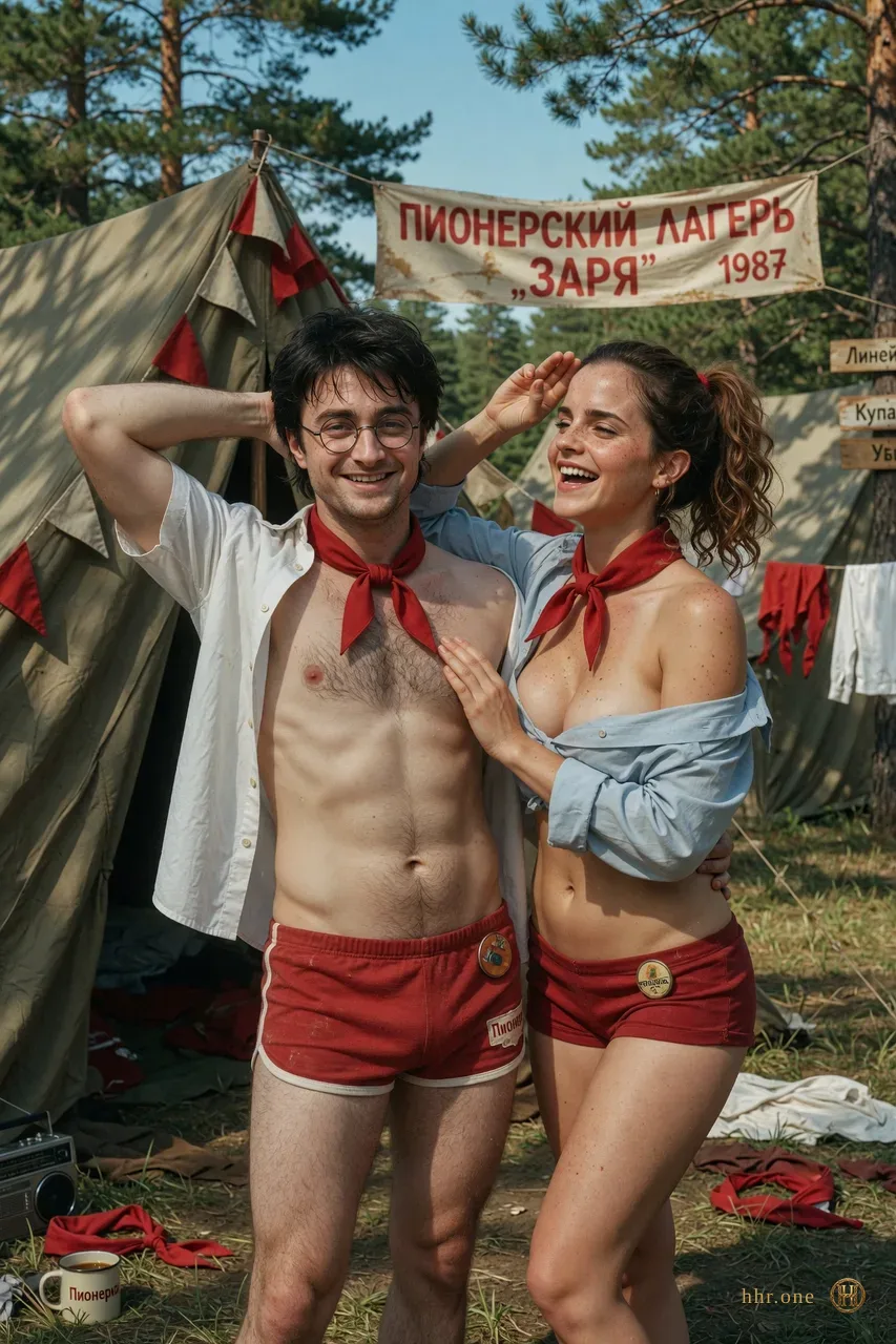 Полдень в лагере «Заря»