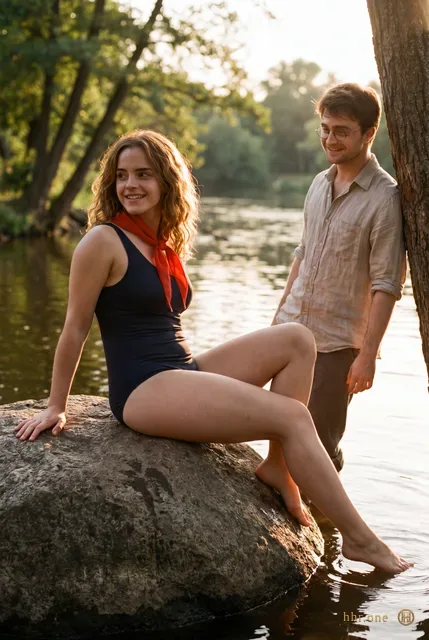 У воды в тихий час