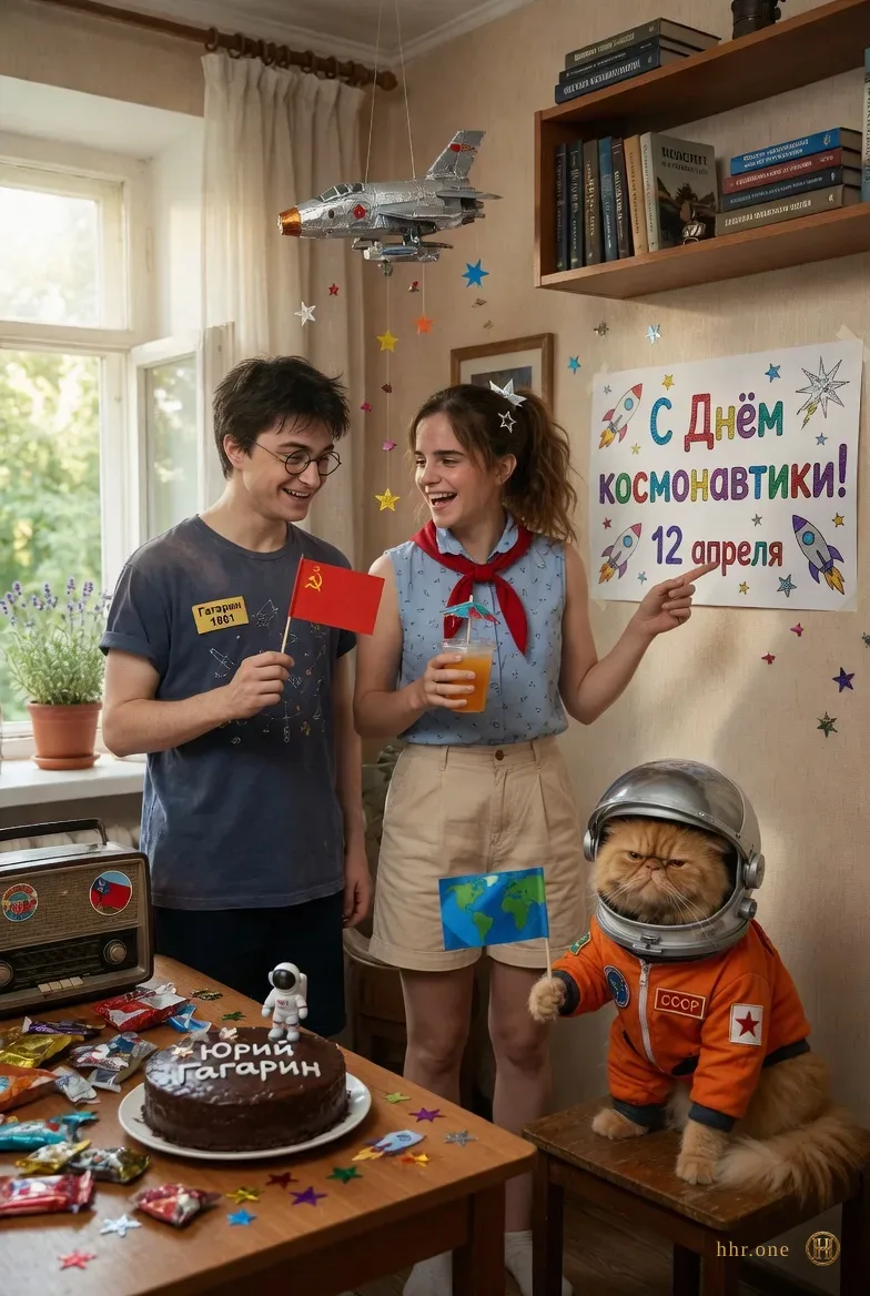 С Днём космонавтики!