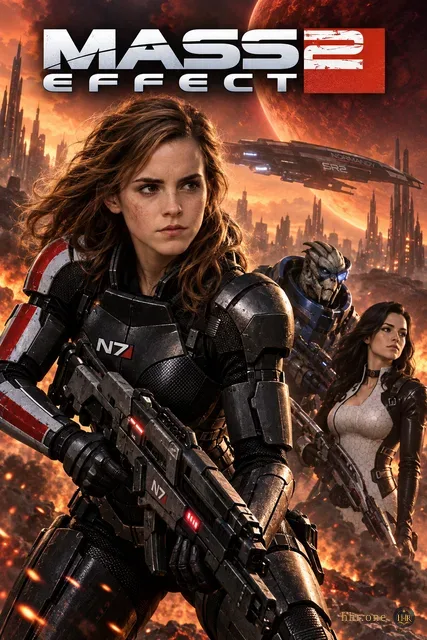 Mass Effect 2 — Гермиона в роли командира
