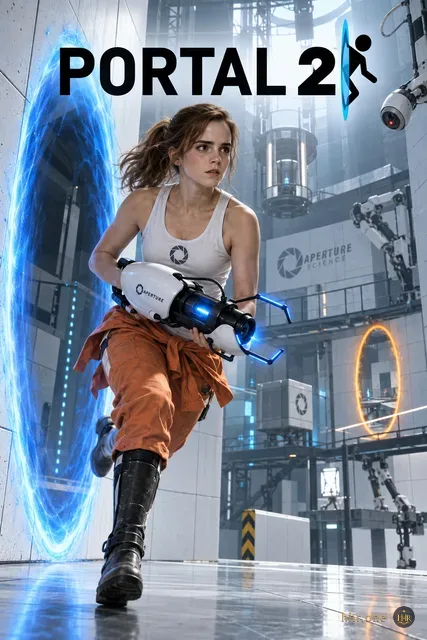 Portal 2 — Гермиона в лаборатории Aperture