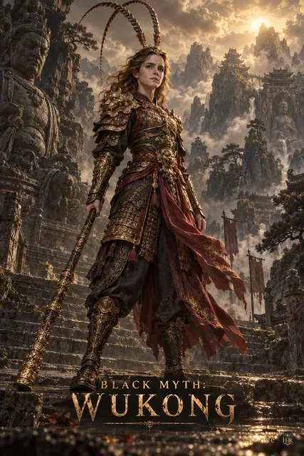 Black Myth: Wukong — Гермиона с легендарным посохом