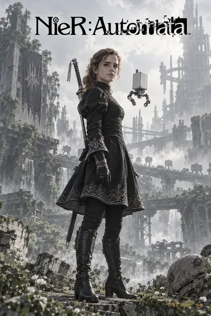 NieR:Automata — Гермиона в образе YoRHa