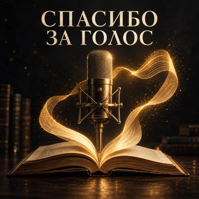 Спасибо за голос